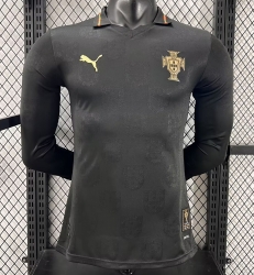 2026 Portugal special version long sleeves soccer jersey player version size S-4XL